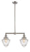 Innovations - 209-SN-G664-7 - Two Light Island Pendant - Franklin Restoration - Brushed Satin Nickel