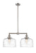 Innovations - 209-SN-G713-L - Two Light Island Pendant - Franklin Restoration - Brushed Satin Nickel