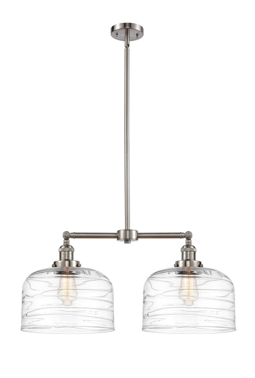 Innovations - 209-SN-G713-L-LED - LED Island Pendant - Franklin Restoration - Brushed Satin Nickel