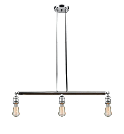 Innovations - 213-PC - Three Light Island Pendant - Franklin Restoration - Polished Chrome