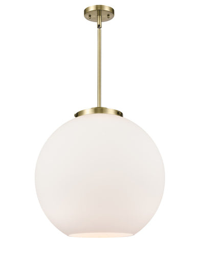 Ballston LED Pendant Antique Brass
