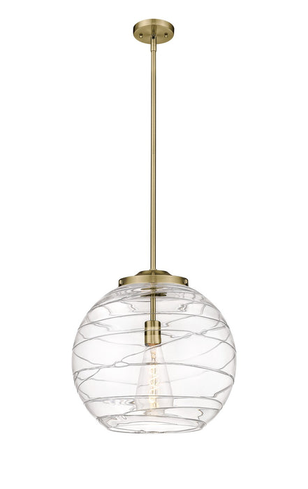 Innovations - 221-1S-AB-G1213-16 - One Light Pendant - Ballston - Antique Brass