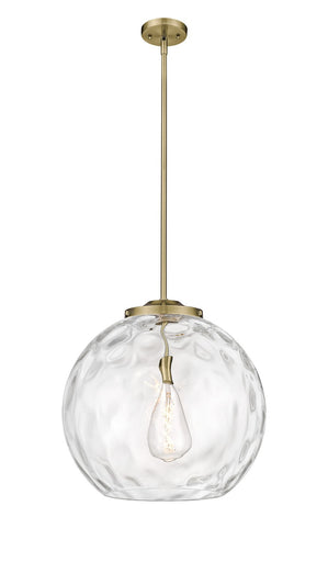 Ballston One Light Pendant Antique Brass