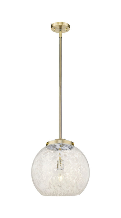 Innovations - 221-1S-AB-G1216-14WM - LED Pendant - Franklin Restoration - Antique Brass