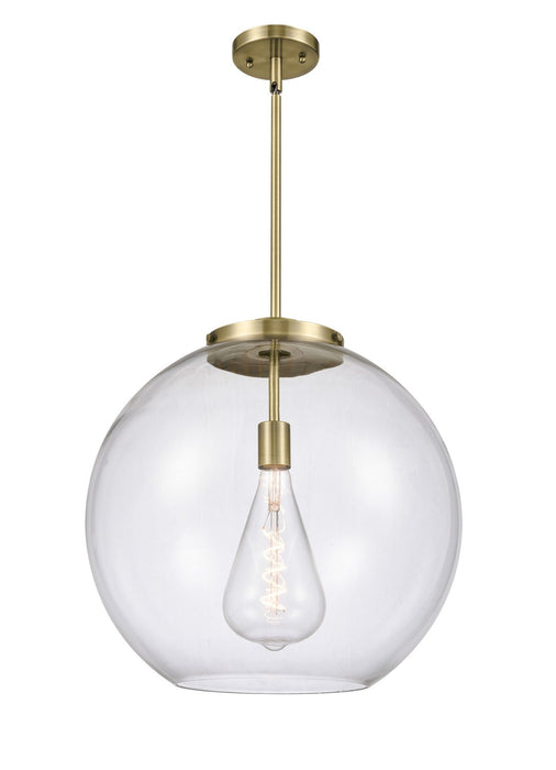 Innovations - 221-1S-AB-G122-18 - One Light Pendant - Ballston - Antique Brass