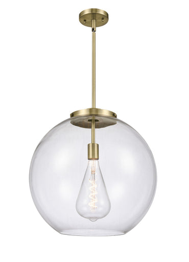 Ballston One Light Pendant Antique Brass