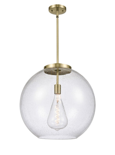 Ballston LED Pendant Antique Brass