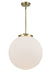 Innovations - 221-1S-AB-G201-16 - One Light Pendant - Franklin Restoration - Antique Brass