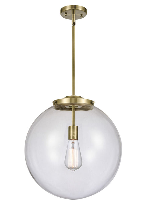 Innovations - 221-1S-AB-G202-16-LED - LED Pendant - Franklin Restoration - Antique Brass