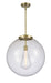 Innovations - 221-1S-AB-G202-18 - One Light Pendant - Franklin Restoration - Antique Brass