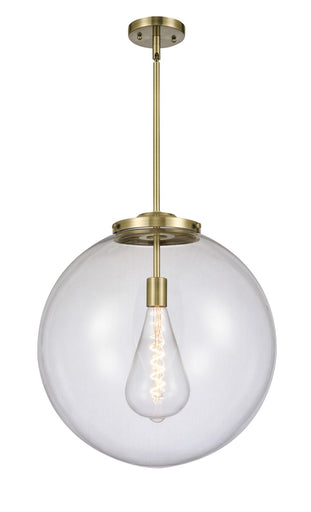 Franklin Restoration LED Pendant Antique Brass