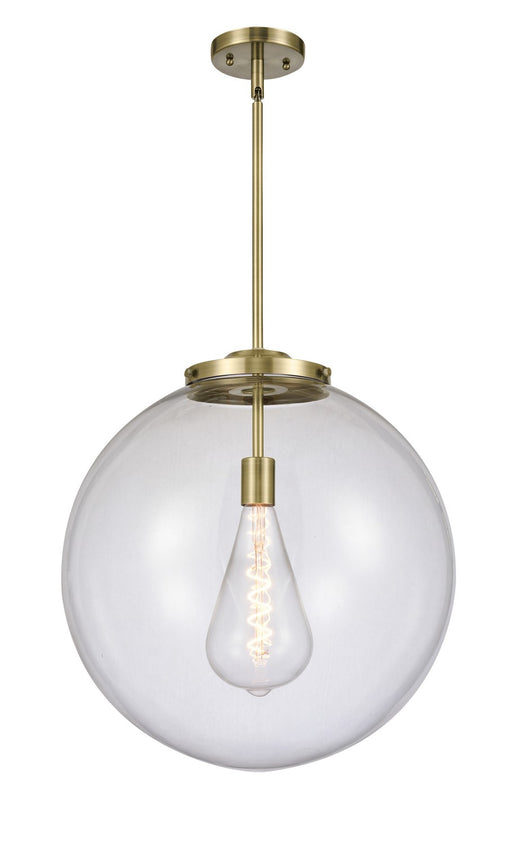 Innovations - 221-1S-AB-G202-18-LED - LED Pendant - Franklin Restoration - Antique Brass