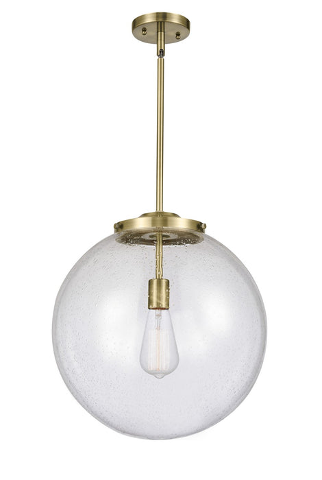 Innovations - 221-1S-AB-G204-16 - One Light Pendant - Franklin Restoration - Antique Brass