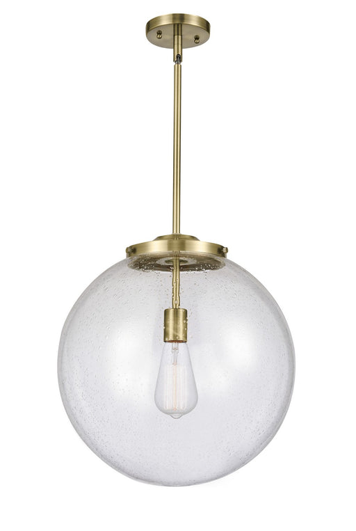 Innovations - 221-1S-AB-G204-16-LED - LED Pendant - Franklin Restoration - Antique Brass