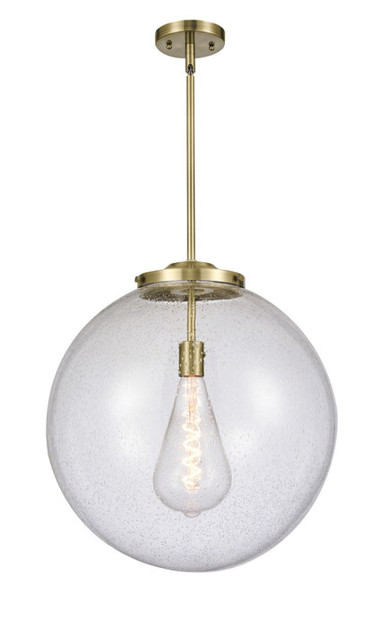 Innovations - 221-1S-AB-G204-18 - One Light Pendant - Franklin Restoration - Antique Brass