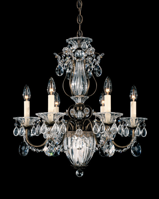 Schonbek - 1246-40S - Seven Light Chandelier - Bagatelle - Silver