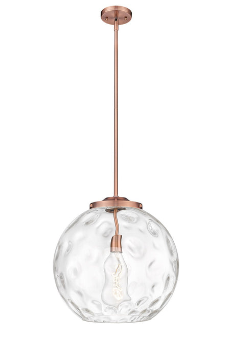 Innovations - 221-1S-AC-G1215-16 - One Light Pendant - Ballston - Antique Copper