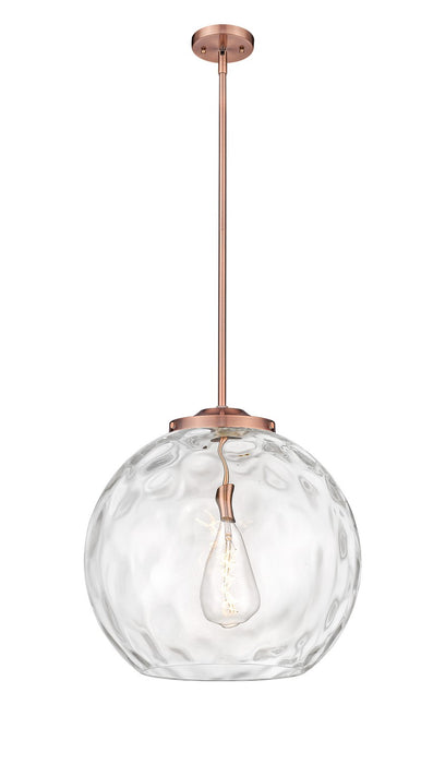 Innovations - 221-1S-AC-G1215-18 - One Light Pendant - Ballston - Antique Copper