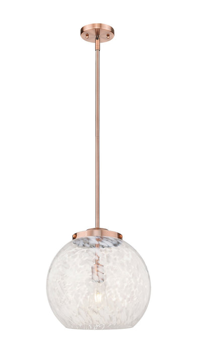 Innovations - 221-1S-AC-G1216-14WM - LED Pendant - Franklin Restoration - Antique Copper