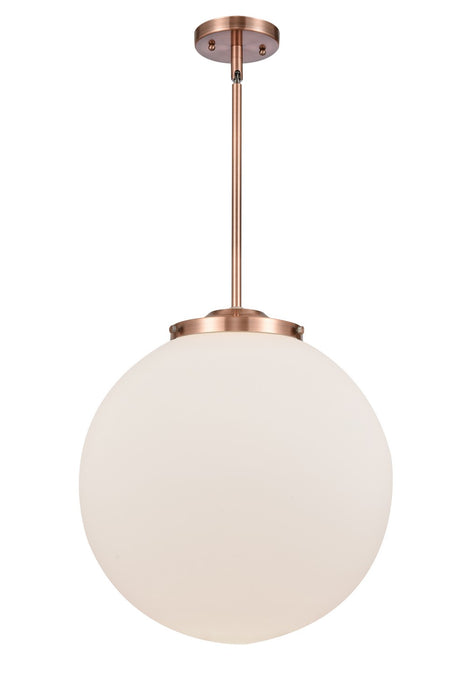 Innovations - 221-1S-AC-G201-16 - One Light Pendant - Franklin Restoration - Antique Copper