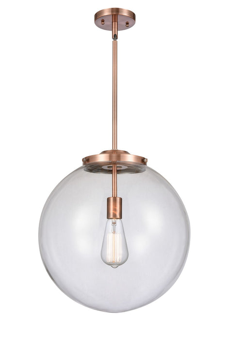 Innovations - 221-1S-AC-G202-16 - One Light Pendant - Franklin Restoration - Antique Copper