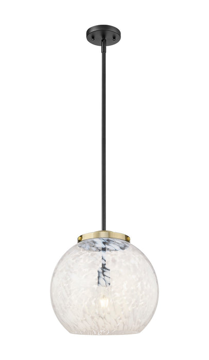 Innovations - 221-1S-BAB-G1216-14WM - LED Pendant - Franklin Restoration - Black Antique Brass