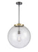 Innovations - 221-1S-BAB-G204-16 - One Light Pendant - Franklin Restoration - Black Antique Brass