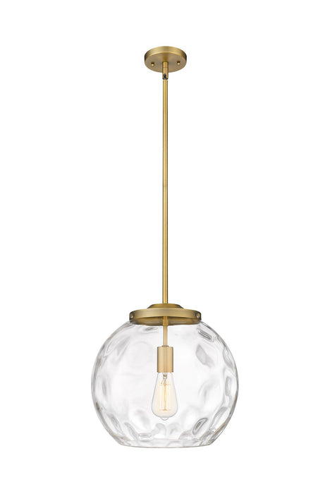 Innovations - 221-1S-BB-G1215-14 - LED Pendant - Franklin Restoration - Brushed Brass