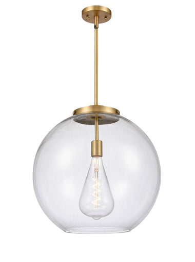 Ballston LED Pendant Brushed Brass