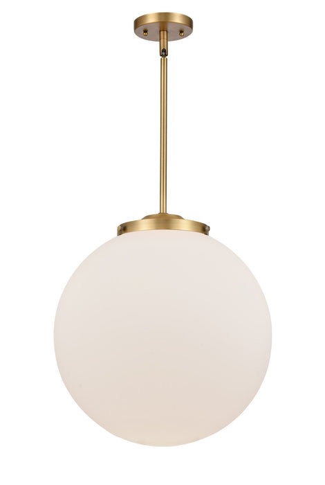 Innovations - 221-1S-BB-G201-16 - One Light Pendant - Franklin Restoration - Brushed Brass