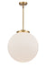 Innovations - 221-1S-BB-G201-16 - One Light Pendant - Franklin Restoration - Brushed Brass