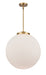 Innovations - 221-1S-BB-G201-18 - One Light Pendant - Franklin Restoration - Brushed Brass