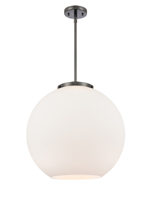 Innovations - 221-1S-BK-G121-18 - One Light Pendant - Ballston - Matte Black