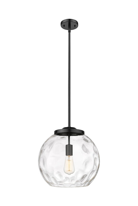 Innovations - 221-1S-BK-G1215-14 - LED Pendant - Franklin Restoration - Matte Black