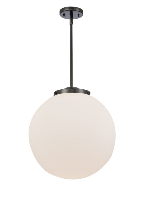 Innovations - 221-1S-BK-G201-16 - One Light Pendant - Franklin Restoration - Matte Black