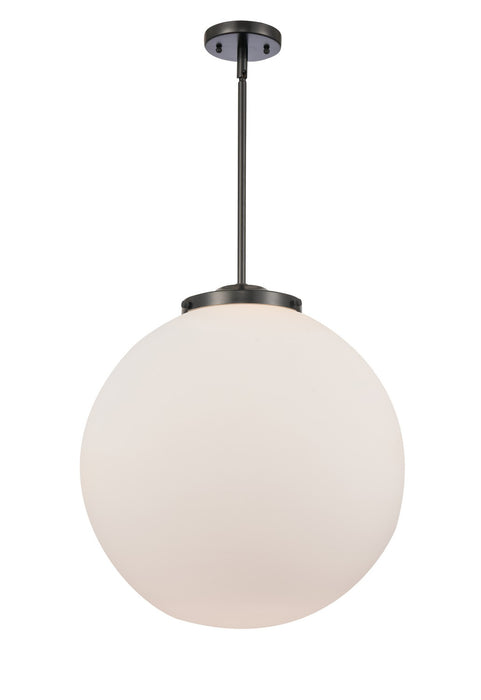 Innovations - 221-1S-BK-G201-18 - One Light Pendant - Franklin Restoration - Matte Black