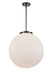 Innovations - 221-1S-BK-G201-18 - One Light Pendant - Franklin Restoration - Matte Black