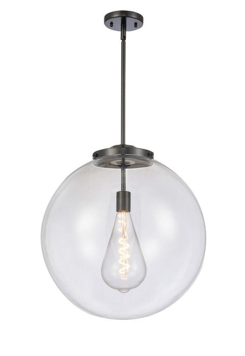 Innovations - 221-1S-BK-G202-18 - One Light Pendant - Franklin Restoration - Matte Black