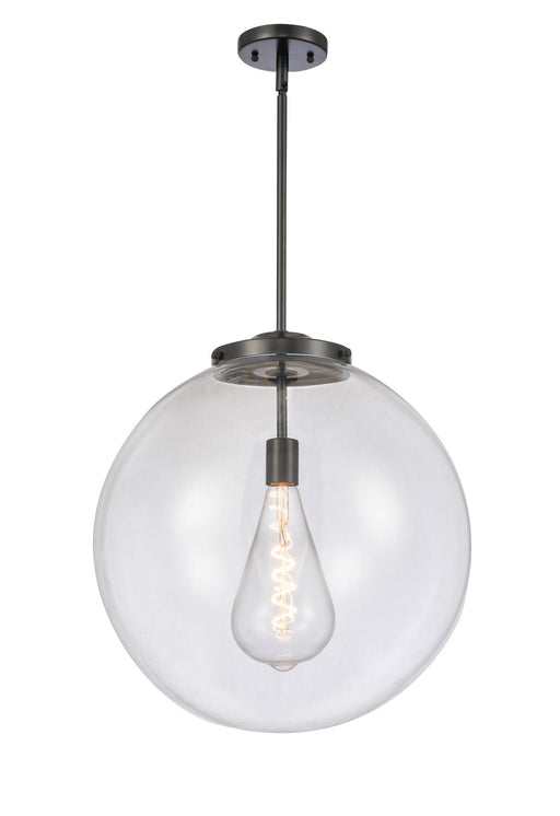 Innovations - 221-1S-BK-G202-18-LED - LED Pendant - Franklin Restoration - Matte Black