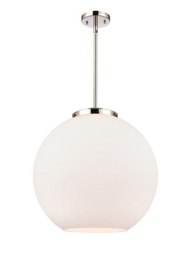 Ballston One Light Pendant Polished Nickel