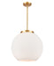 Innovations - 221-1S-SG-G121-16-LED - LED Pendant - Ballston - Satin Gold