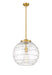 Innovations - 221-1S-SG-G1213-16-BB-95-LED - LED Pendant - Ballston - Satin Gold