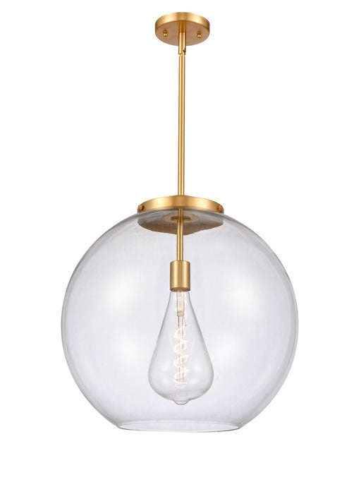 Innovations - 221-1S-SG-G122-18-LED - LED Pendant - Ballston - Satin Gold