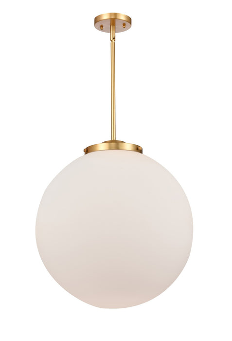 Innovations - 221-1S-SG-G201-18 - One Light Pendant - Franklin Restoration - Satin Gold