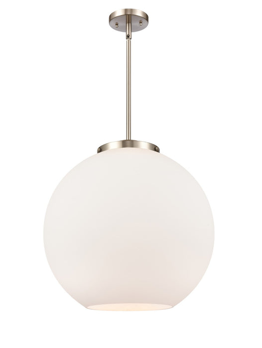 Innovations - 221-1S-SN-G121-18 - One Light Pendant - Ballston - Brushed Satin Nickel