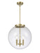 Innovations - 221-3S-AB-G204-16-LED - LED Pendant - Franklin Restoration - Antique Brass
