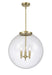 Innovations - 221-3S-AB-G204-18 - Three Light Pendant - Franklin Restoration - Antique Brass