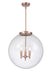 Innovations - 221-3S-AC-G204-18 - Three Light Pendant - Franklin Restoration - Antique Copper