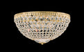 Schonbek - 1564-40R - Five Light Flush Mount - Petit Crystal - Silver