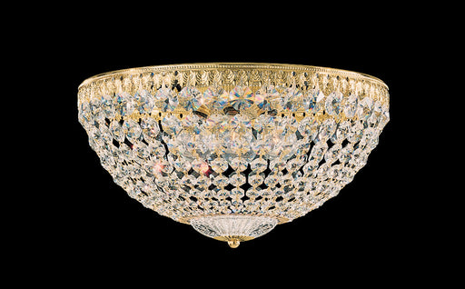 Schonbek - 1564-76R - Five Light Flush Mount - Petit Crystal - Heirloom Bronze